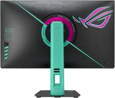 Asus ROG Strix 27" 260Hz OC (Above 144Hz), 0.3ms (min.), Fast IPS, Extreme Low Motion Blur Sync, USB Type-C, G-Sync Compatible, Hatsune Miku Edition Computer Monitor - 90LM0C7U-B01371 — 4