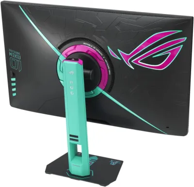 Asus ROG Strix 27" 260Hz OC (Above 144Hz), 0.3ms (min.), Fast IPS, Extreme Low Motion Blur Sync, USB Type-C, G-Sync Compatible, Hatsune Miku Edition Computer Monitor - 90LM0C7U-B01371 — 5