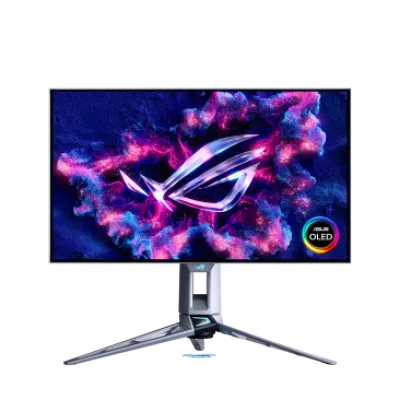 Asus ROG Swift PG27AQWP-W 27-inch 540Hz QHD OLED Gaming Monitor, White - 90LM0CF2-B01971
