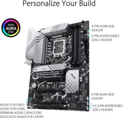 Asus Prime Z790-P WIFI LGA 1700 ATX DDR5 Motherboard — 4