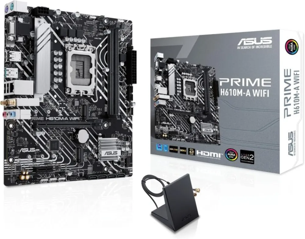 Asus Prime H610M-A WiFi LGA1700 MicroATX - 90MB1G00-M0EAY0