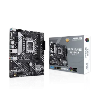 Asus Prime H610M-A D5-CSM LGA 1700, Intel 12th Gen, Micro-ATX Commercial Motherboard - 90MB1G20-M0EAYC