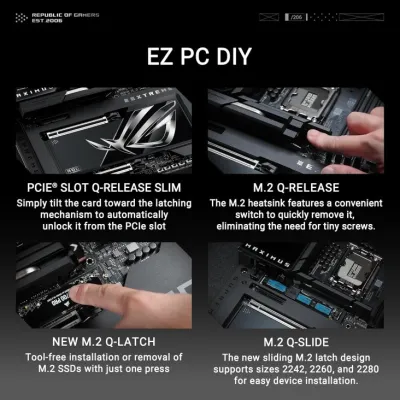Asus ROG Maximus Z890 Extreme LGA 1851 EATX DDR5 Motherboard - 90MB1IA0-M0EAY0 — 4