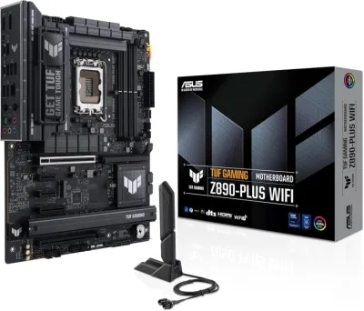 Asus TUF Gaming Z890-PLUS WIFI LGA 1851 ATX DDR5 Motherboard - 90MB1IQ0-M0EAY0