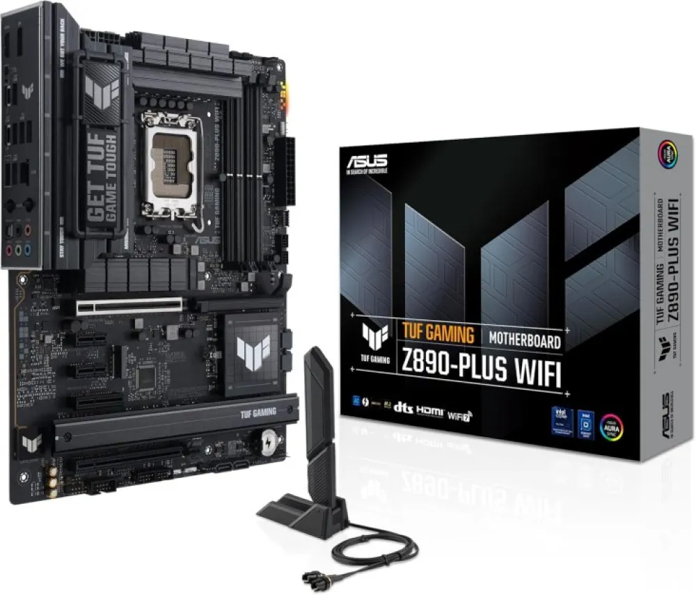 Asus TUF Gaming Z890-PLUS WIFI LGA 1851 ATX DDR5 Motherboard - 90MB1IQ0-M0EAY0