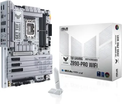 Asus TUF Gaming Z890-PRO WIFI LGA 1851 ATX DDR5 Motherboard - 90MB1IR0-M0EAY0