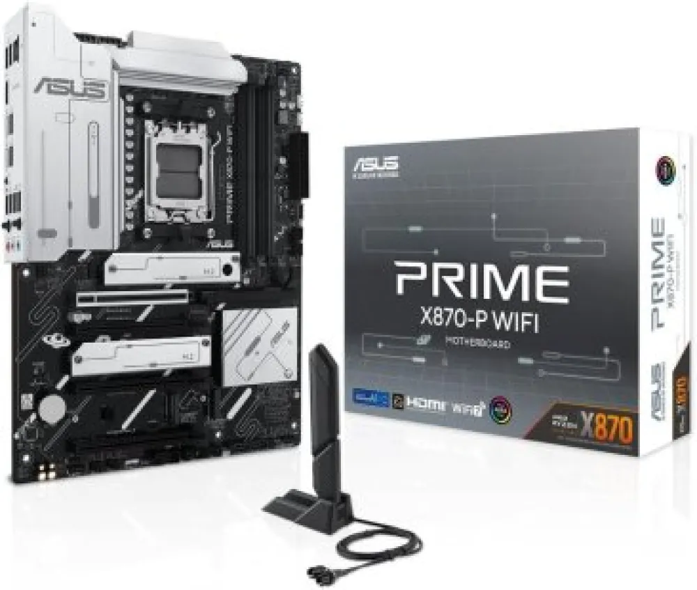 ASUS Prime X870-P WiFi AM5 ATX DDR5 Motherboard - 90MB1IS0-M0EAY0
