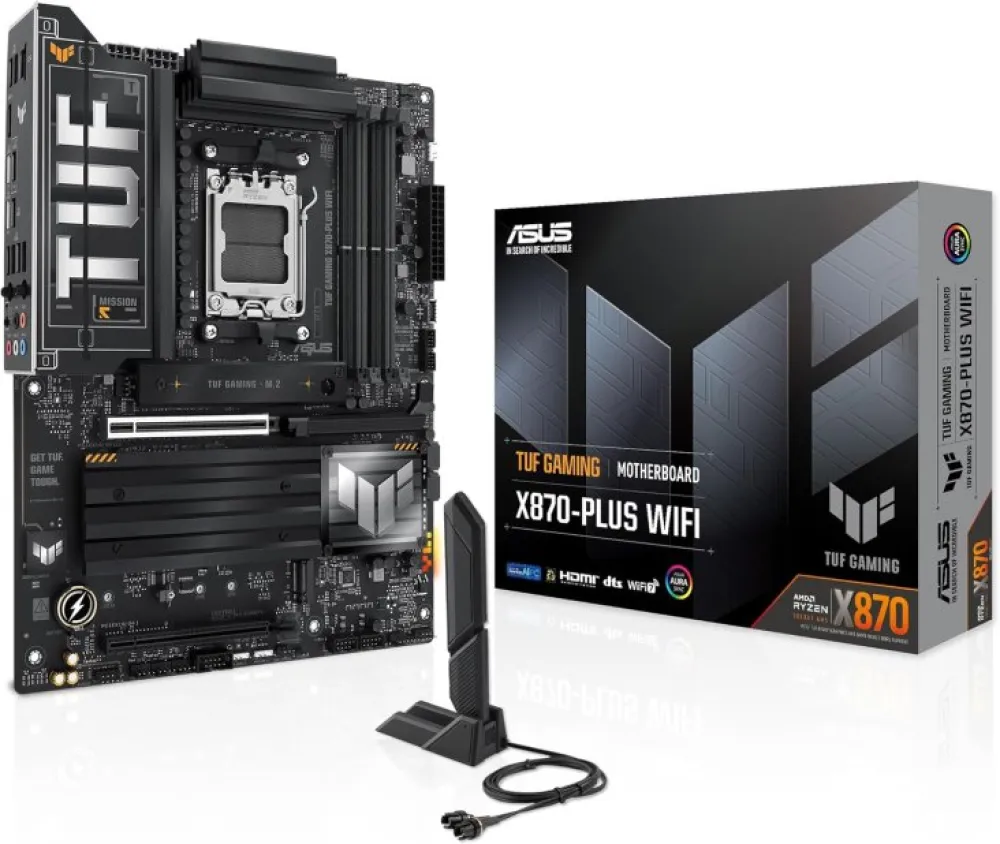 Asus TUF Gaming X870-PLUS WIFI AM5 ATX DDR5 Motherboard - 90MB1IU0-M0EAY0