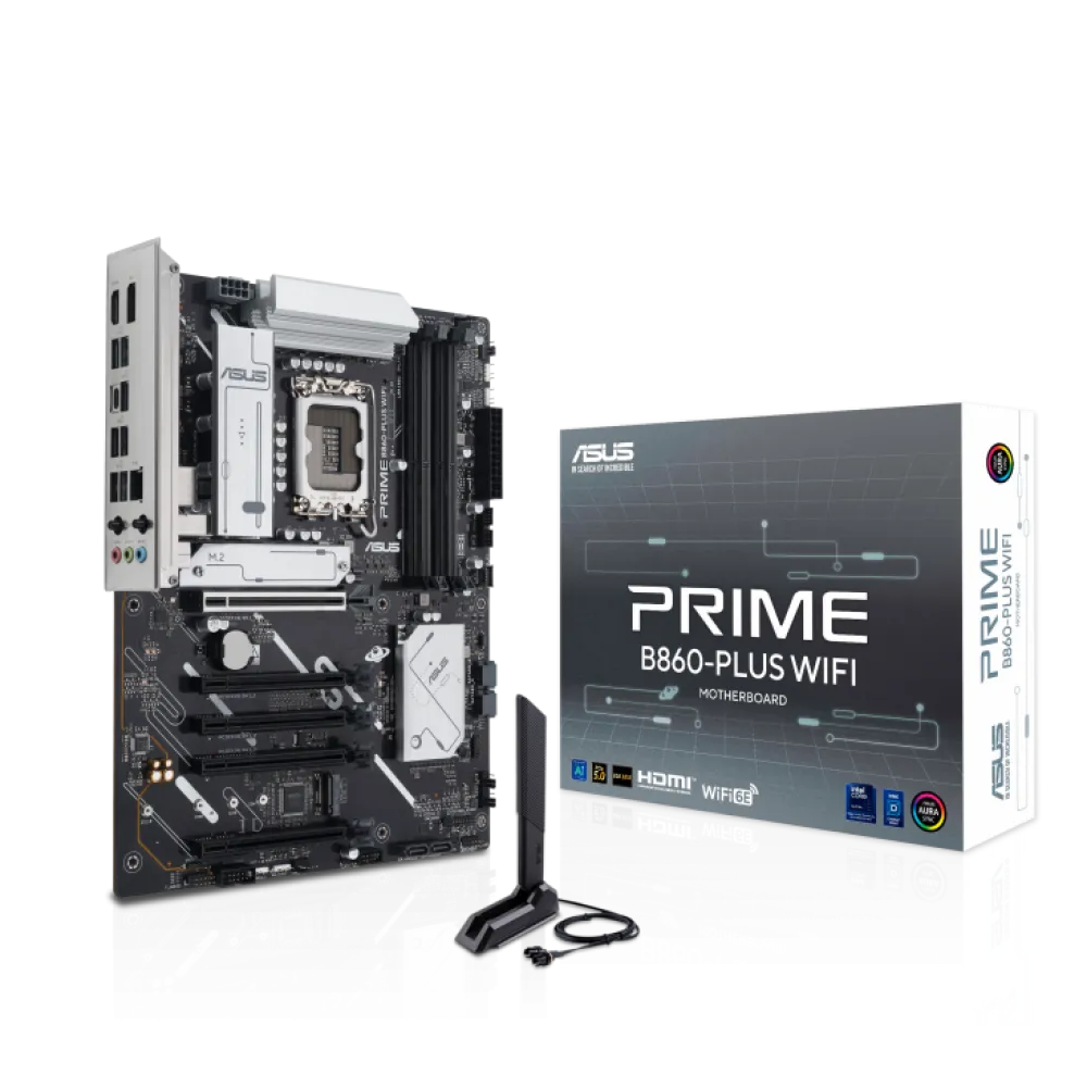 Asus Prime B860-PLUS WIFI LGA 1851 ATX DDR5 Motherboard - 90MB1K50-M0EAY0