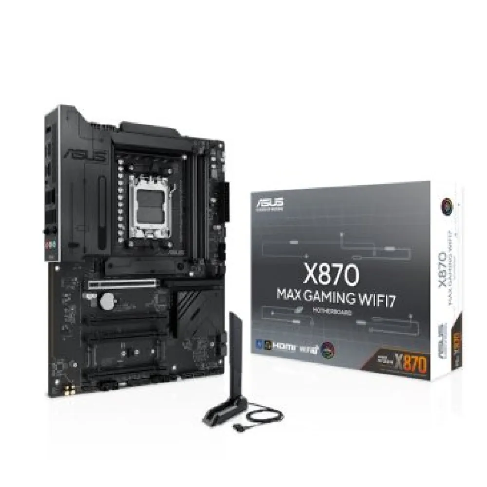 Asus X870 MAX GAMING WIFI7 AM5 ATX Motherboard - 90MB1LY0-M0EAY0