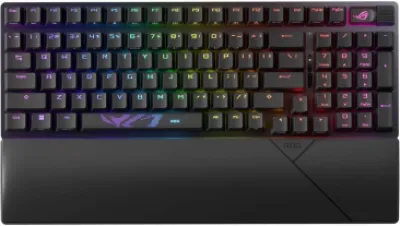 ASUS ROG Strix X901 Scope II 96 Wireless Eng/Ara RGB Mechanical Gaming Keyboard - NX Snow Switch, Black - 90MP037A-BKCA00