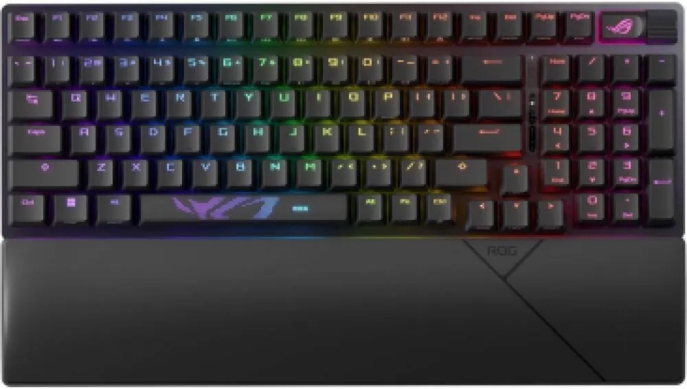 ASUS ROG Strix X901 Scope II 96 Wireless Eng/Ara RGB Mechanical Gaming Keyboard - NX Snow Switch, Black - 90MP037A-BKCA00