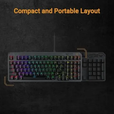 Asus RA07 TUF K3 GEN II/RD/AR/ABS//KB,Optical Keyboard — 2