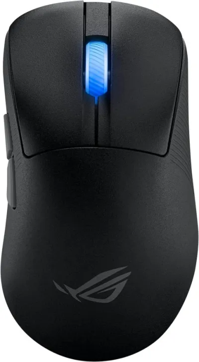 Asus ROG P714 Keris II Ace 42K DPI USB-C/Wireless Gaming Mouse - Black