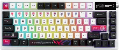 Asus ROG M704 AZOTH X 75%, NX Mechanical Switch Wireless Gaming Keyboard, White - Arabic Layout - 90MP044F-BKCA30 — 3
