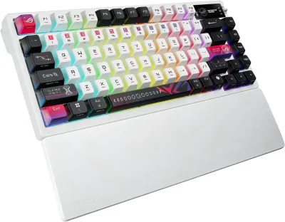 Asus ROG M704 AZOTH X 75%, NX Mechanical Switch Wireless Gaming Keyboard, White - Arabic Layout - 90MP044F-BKCA30 — 6