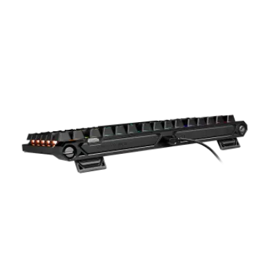 Asus ROG Falchion Ace 75 HE gaming keyboard with hot-swappable ROG HFX V2 & V2X Magnetic Switches, ROG Hall Sensor, Rapid Trigger toggle, sensitivity adjustment wheel, interactive touch panel, Black-90MP047H-BKCA00 — 7
