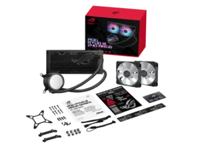 Asus ROG Ryuo III ARGB 240mm Liquid Cooler - Black — 7