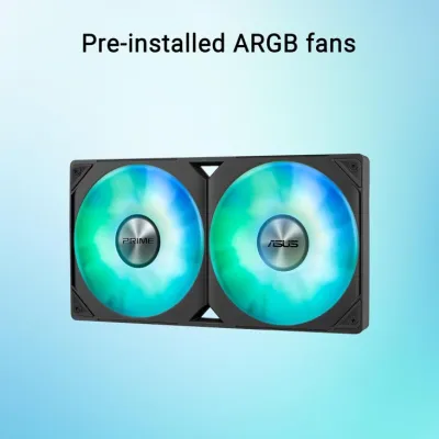 Asus Prime LC ARGB 240mm Liquid Cooler - Black - 90RC0111-B0EAY0 — 4