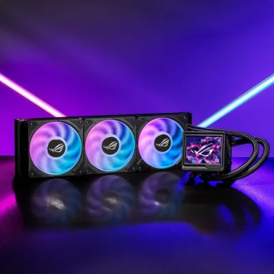 Asus ROG Ryujin III 360mm ARGB Extreme Liquid Cooler - Black — 2