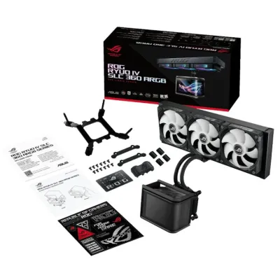 Asus ROG Ryuo IV SLC 360 ARGB Liquid CPU Cooler - Black - 90RC0151-B0EAY0 — 6
