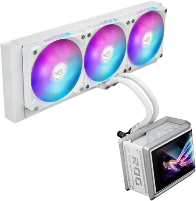 Asus ROG Ryuo IV SLC 360 ARGB Liquid CPU Cooler White - 90RC0152-B0EAY0 — 3