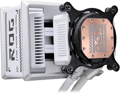Asus ROG Ryuo IV SLC 360 ARGB Liquid CPU Cooler White - 90RC0152-B0EAY0 — 5