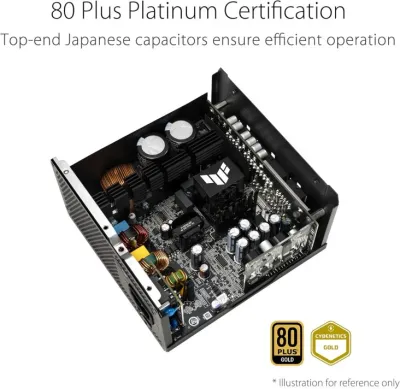 Asus TUF Gaming 850W 80+ Gold ATX 3.1 Full Modular Power Supply - Black - 90YE00S2-B0NA00 — 4
