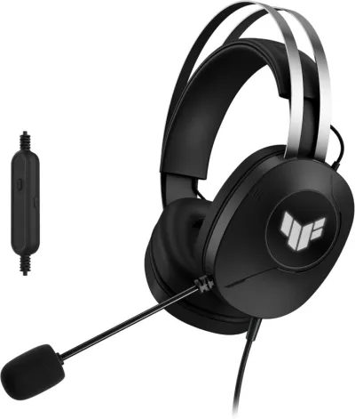 Asus A302 TUF H1 GEN II Gaming Headset with Virtual 7.1 Surround Sound and Instant Controls - 90YH044B-BHUA00