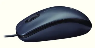 Logitech M90 USB Optical Mouse - Black — 6