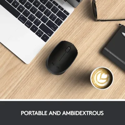 Logitech M171 Wireless Mouse Black — 3