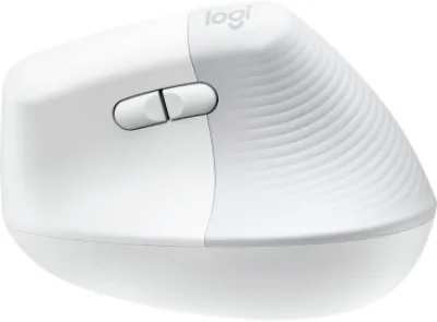 Logitech Lift Vertical Ergonomic Mouse - Off- White — 3