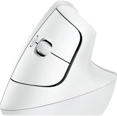 Logitech Lift Vertical Ergonomic Mouse - Off- White — 4