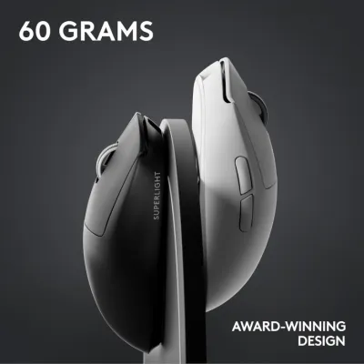 Logitech G PRO X Superlight 2 Lightspeed Wireless 32K DPI Gaming Mouse - White - 910-006639 — 5