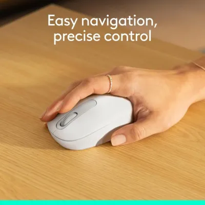 Logitech M196 Bluetooth Mouse - Off-White - 910-007460 — 7