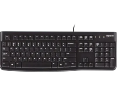 Logitech K120 USB Membrane Keyboard - Eng/Ara Layout