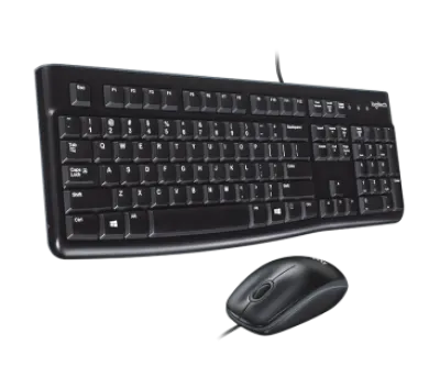 Logitech MK120 USB Eng/Ara Membrane Keyboard and Optical Mouse Combo — 2