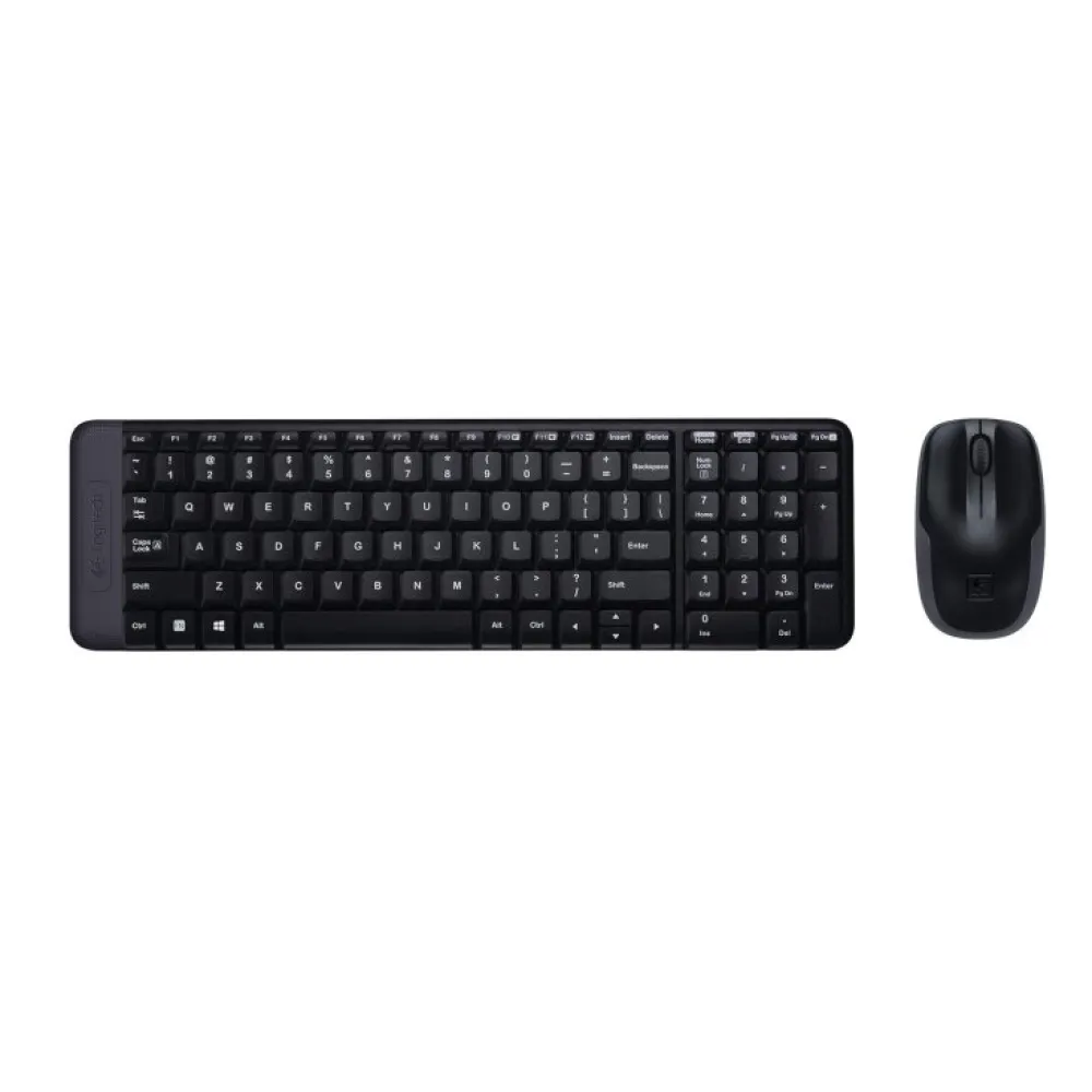 Logitech MK220 2.4GHz Eng/Ara Keyboard and Optical Mouse Combo