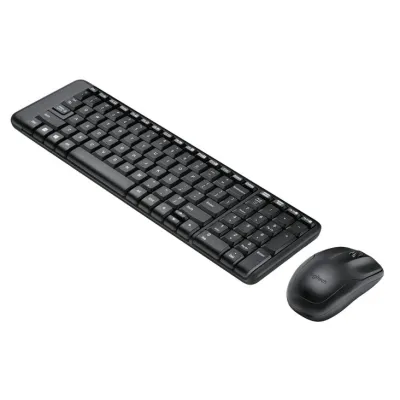 Logitech MK220 2.4GHz Eng/Ara Keyboard and Optical Mouse Combo — 2