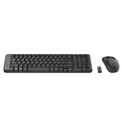 Logitech MK220 2.4GHz Eng/Ara Keyboard and Optical Mouse Combo — 3