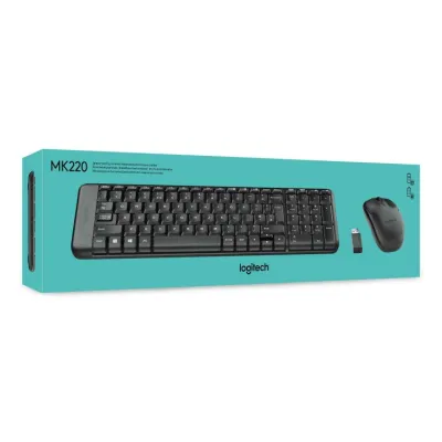 Logitech MK220 2.4GHz Eng/Ara Keyboard and Optical Mouse Combo — 5