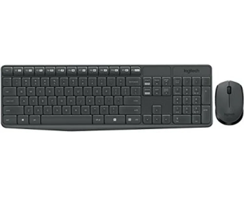 Logitech MK235 Wireless English/Arabic Keyboard and Mouse