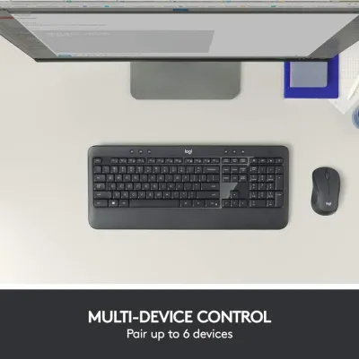 Logitech MK540 Advanced Wireless Keyboard and Mouse Combo - English/Arabic Keys — 6