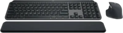 Logitech MX Keys Combo for Business Gen 2 - Bluetooth Eng/Ara Keyboard, Mouse, and Wrist Rest Combo — 2