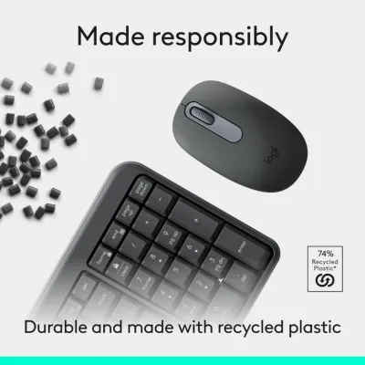 Logitech MK250 Bluetooth Keyboard and Mouse Graphite - 920-013531 — 2