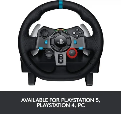 Logitech G29 Driving Force Racing Wheel & Pedals - PlayStation & PC - Black - 941-000113 — 3