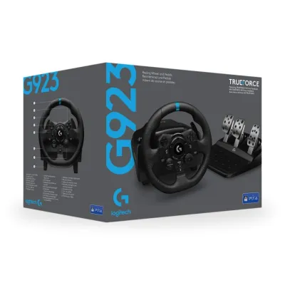 Logitech G923 TRUEFORCE Racing Sim Set - Racing Wheel & Pedals - PS5, PS4, PC - 941-000150 — 7
