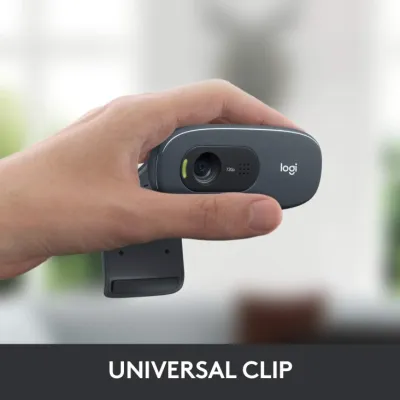 Logitech C270 30fps HD Webcam - Desktop/Laptop - 960-001063 — 4