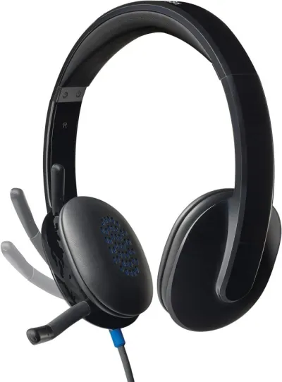 Logitech H540 USB Headset - Foldable Noise-Cancelling Mic — 2