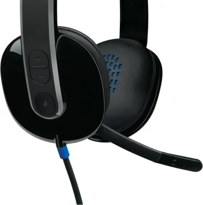 Logitech H540 USB Headset - Foldable Noise-Cancelling Mic — 5
